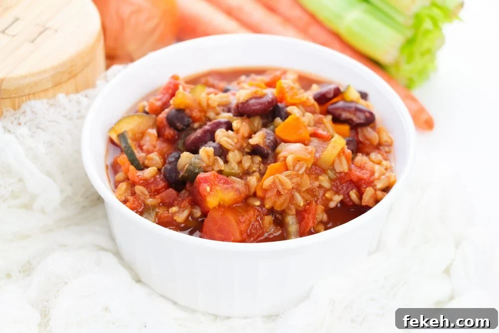 WW chili with beans