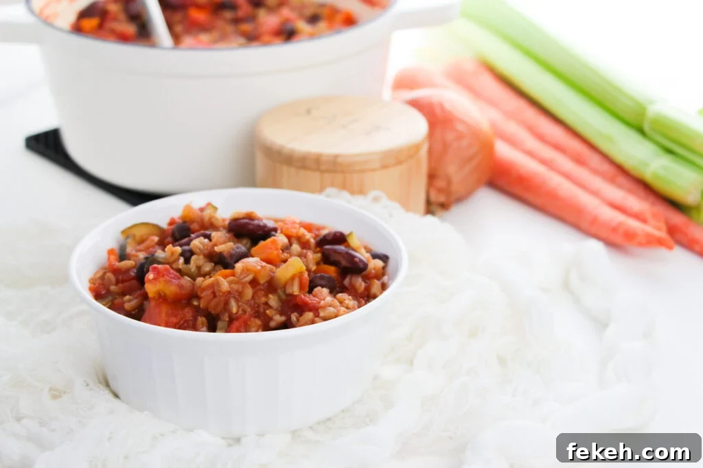 whole grain chili