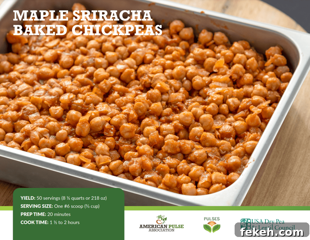 Why Schools Are Turning to Pulses for Nutritious, Versatile Meals 5 Pulses in school meals can replace refined grains, like with these maple sriracha baked chickpeas.