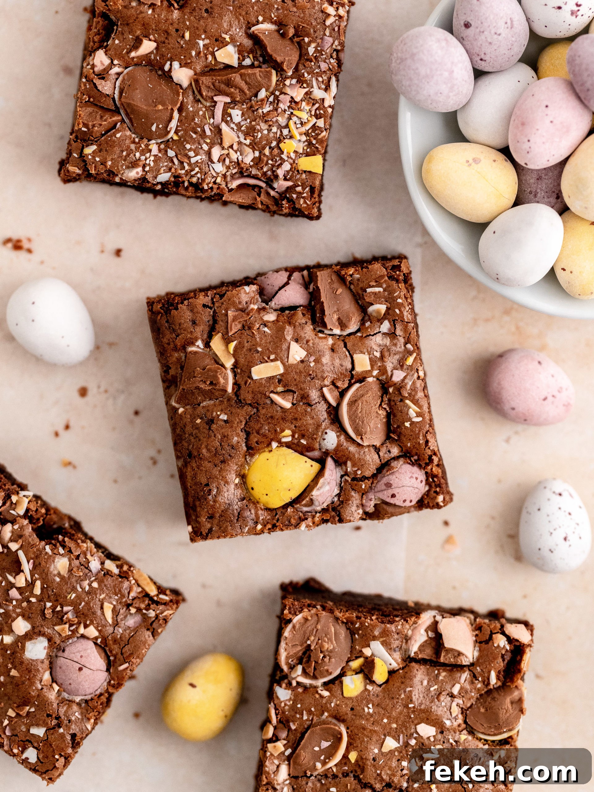 Mini Egg Chocolate Brownies: Festive Spring Dessert Recipe 10 Mini Egg Brownies