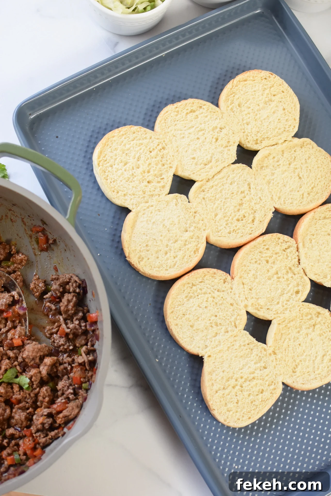 Taco Beef Sliders: Quick Party Sliders with Spicy Beef & Cheese 9 Taco Beef Sliders with buns.