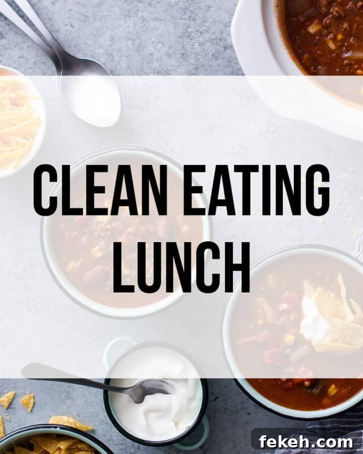 clean eating lunch ideas