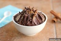 Sugar-Free Chocolate Cinnamon Pudding and Frosting (No Avocado)