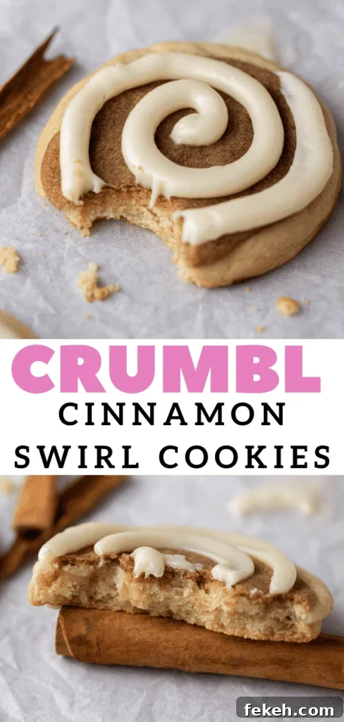 Crumbl Cinnamon Swirl Cookies Copycat Recipe — Homemade Version 12 CRUMBL Cinnamon Swirl Cookies