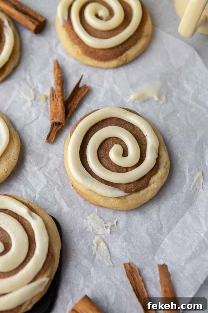 Crumbl Cinnamon Swirl Cookies Copycat Recipe — Homemade Version 3 Cinnamon bark with CRUMBL cinnamon swirl cookies