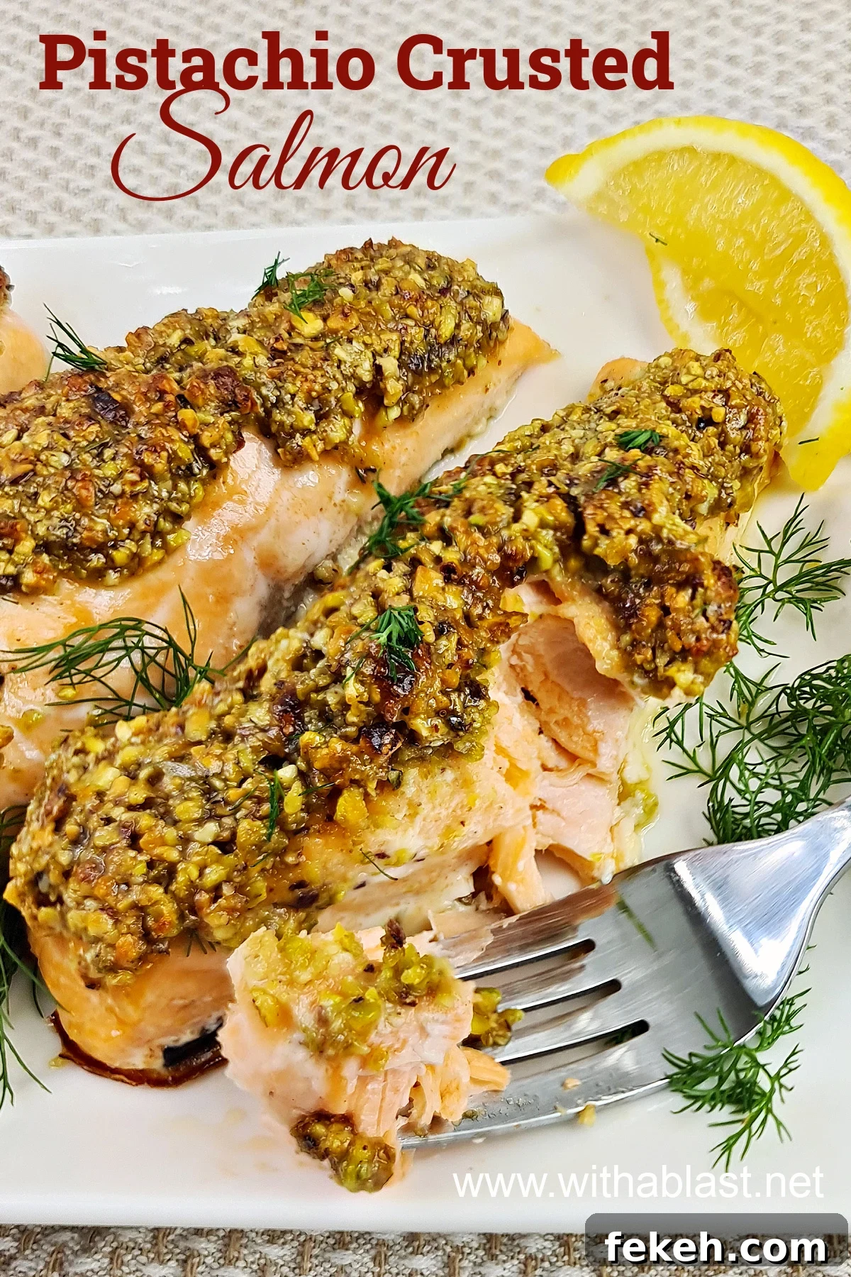 Pistachio Crusted Salmon Pistachio Crusted Salmon