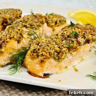 Pistachio Crusted Salmon