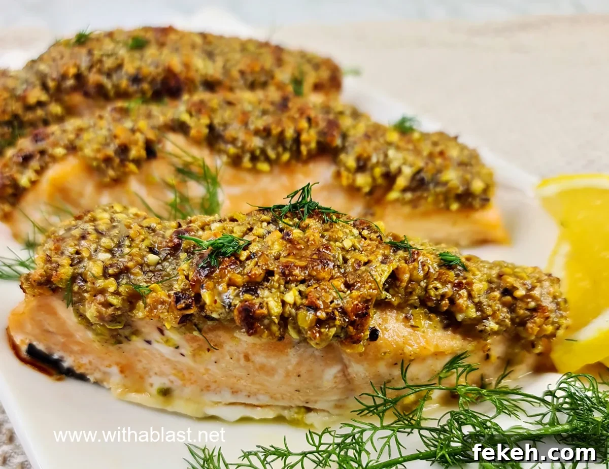 Pistachio Crusted Salmon Pistachio Crusted Salmon