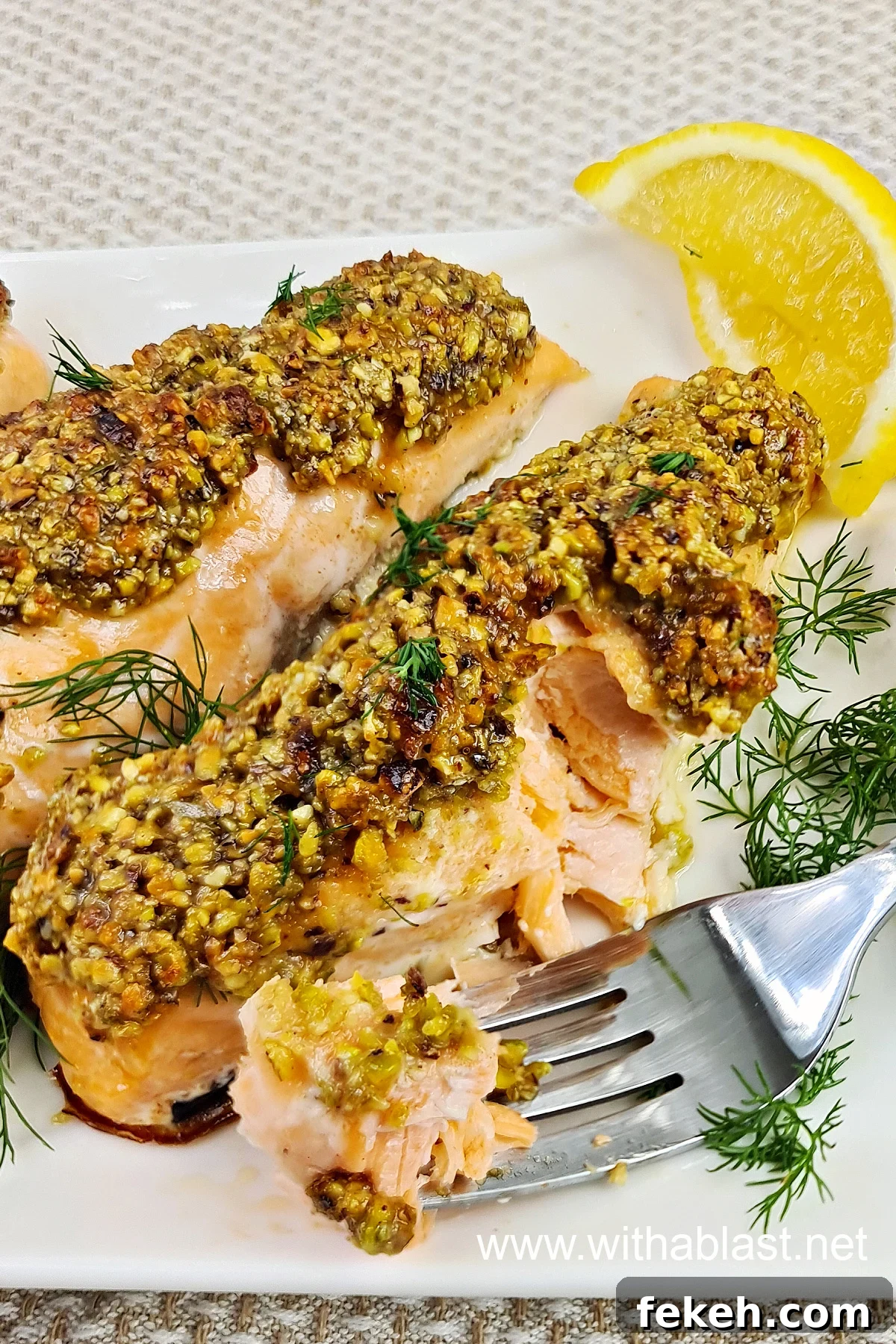 Pistachio Crusted Salmon Pistachio Crusted Salmon