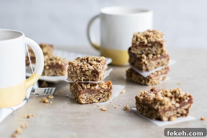 12 Clean-Eating Recipes You’ll Love from 2017 4 Gluten Free Date Bars / These delicious snack bars are full of healthy, energizing dates, oatmeal and walnuts. 100% clean, 110% caramelly-deliciousness.