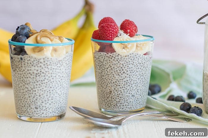 12 Clean-Eating Recipes You’ll Love from 2017 5 Chia Breakfast Pudding / Beat egg boredom with this fun and easy chia pudding.