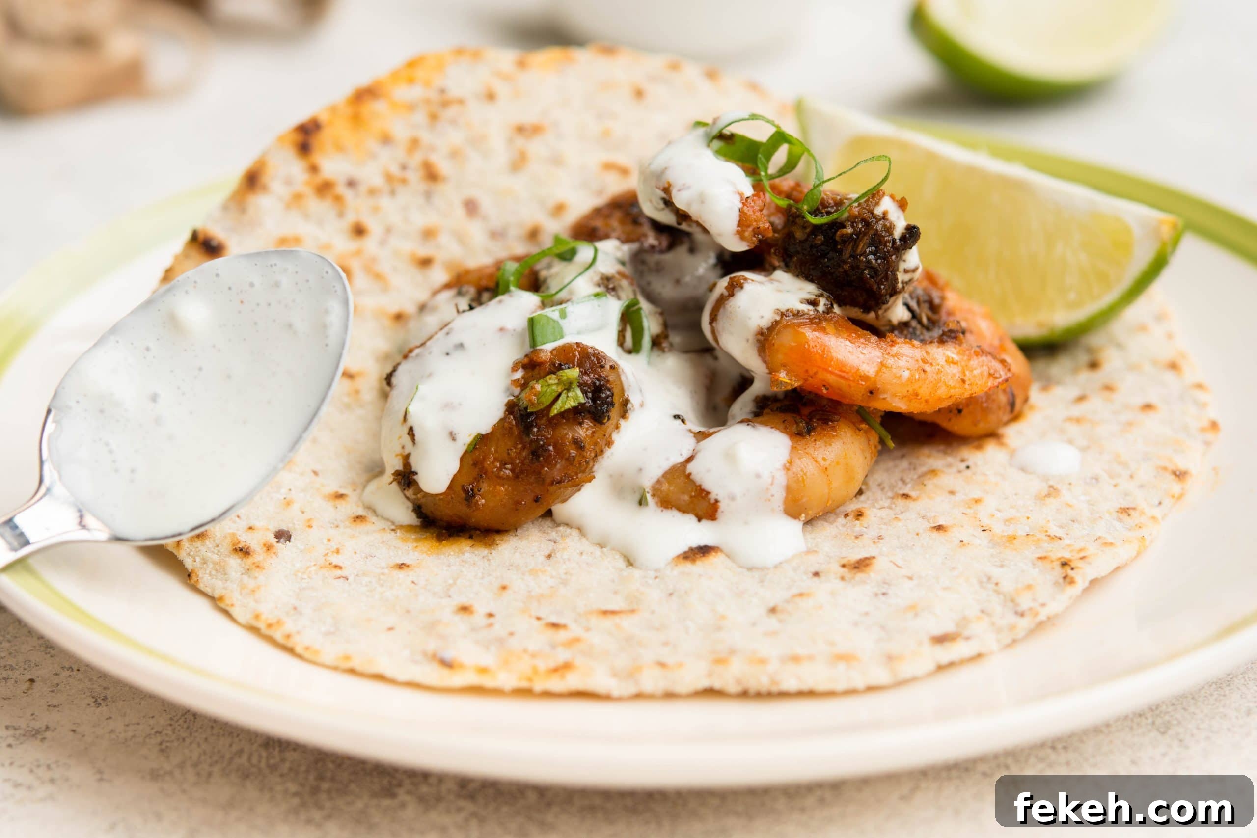 Blackened Shrimp Recipe: Cajun-Style Pan-Seared Shrimp 2 Tortilla Served7