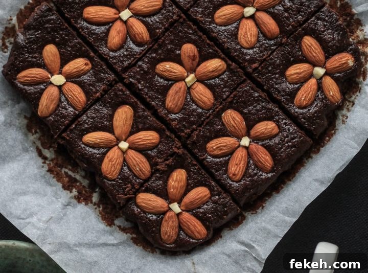 Low-Carb Almond Flour Brownies — Vegan, Keto, Paleo & Gluten-Free 3 Low Carb Brownies recipe - Keto, Vegan, Paleo and Gluten-Free No Added Sugar - recipe by Christy Brissette media registered dietitian nutritionist President of 80 Twenty Nutrition in Chicago