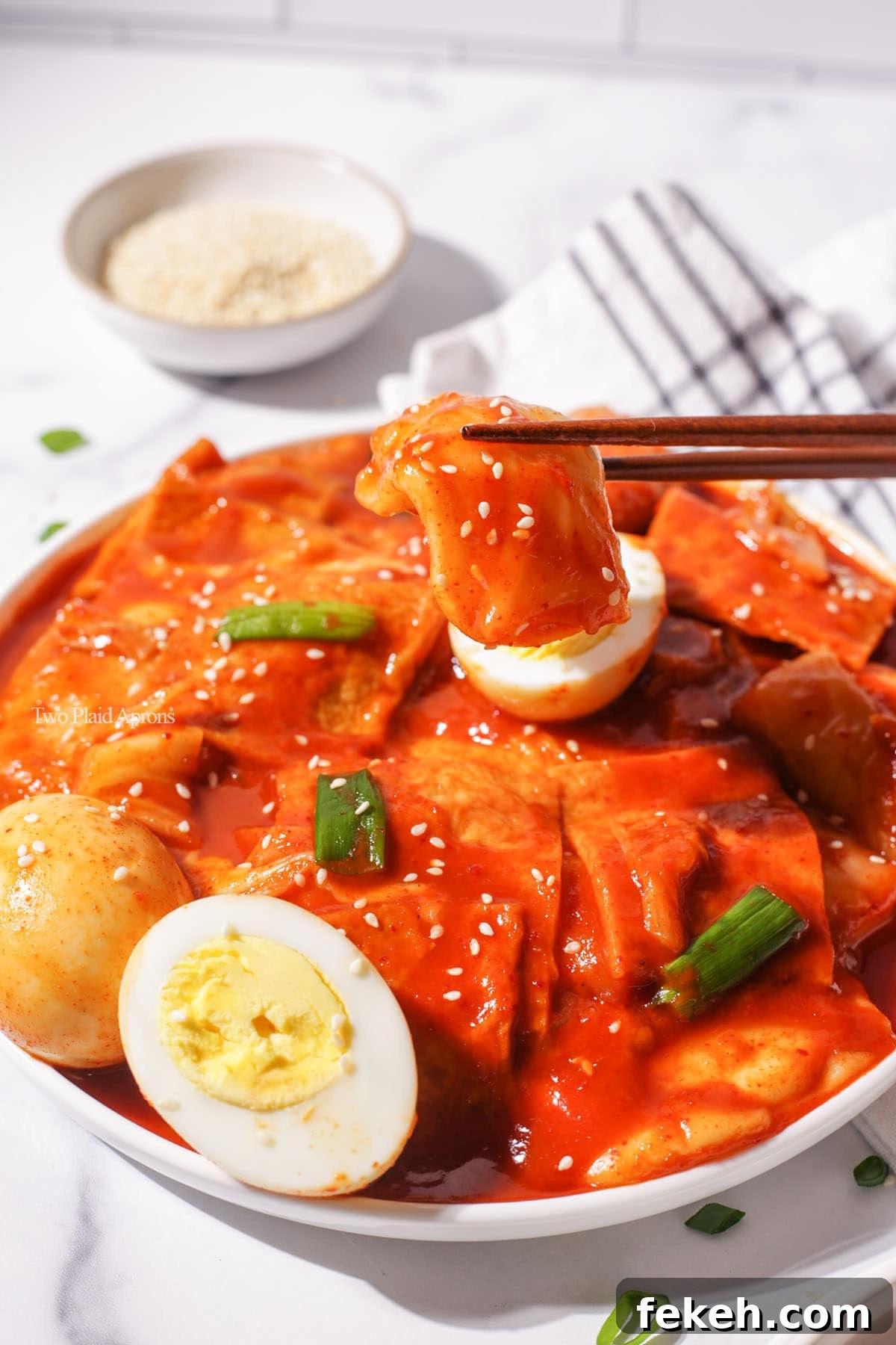Cheesy Rice Paper Tteokbokki: Crispy, Gooey Korean Street Food 9 Hard boiled eggs