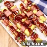 Grilled Spam and Pineapple Kabobs with Tangy BBQ Glaze 7 Spam and Pineapple Kabobs