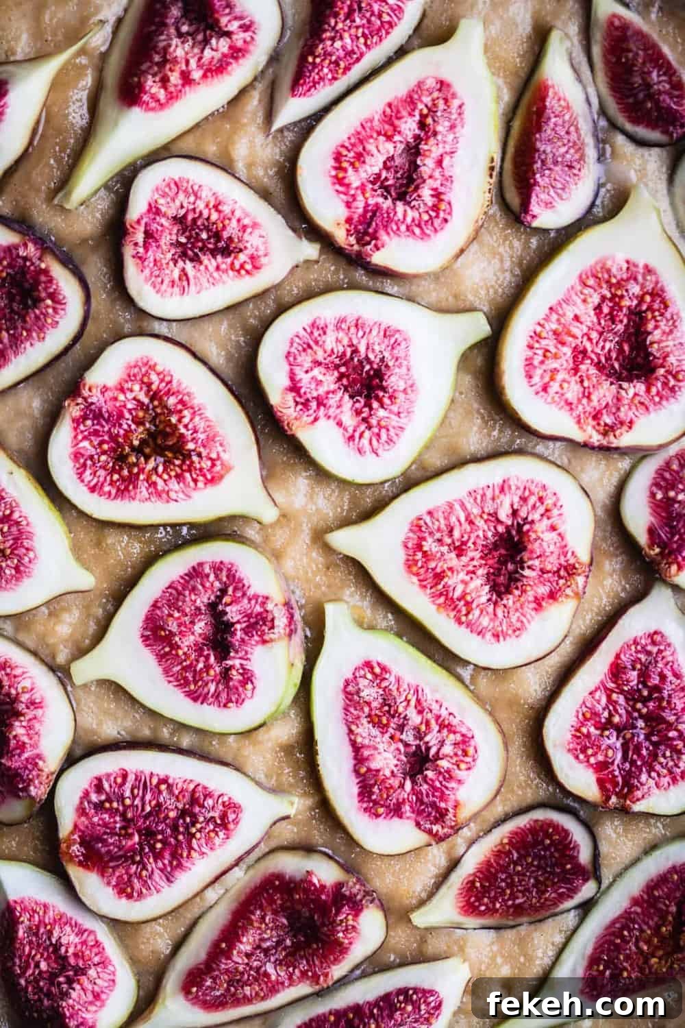 Irresistible Fall Fig Skillet Cake Recipe You’ll Crave 3 Figs cut in half and place on top of the cake batter, pre-oven.
