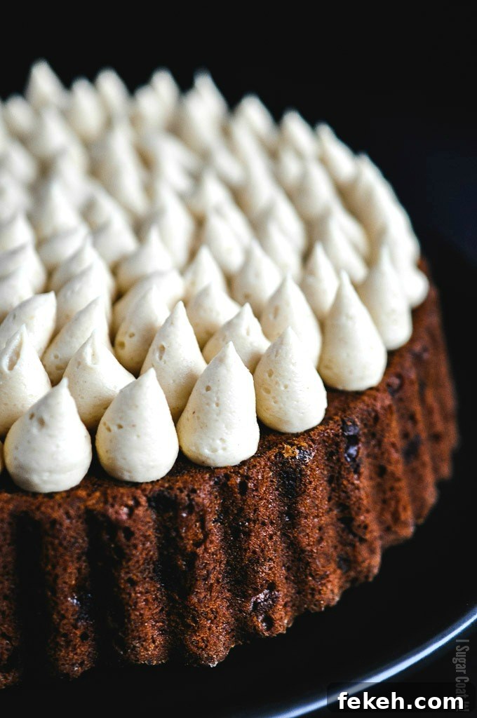 Banana Cake with Peanut Butter Chantilly