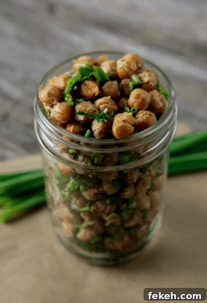 Crispy Cool Ranch Roasted Chickpeas Recipe 9 Cool Ranch Roasted Chickpeas