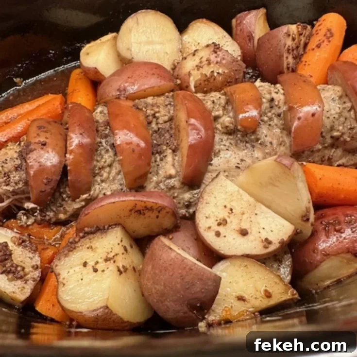 slow cooker pork tenderloin