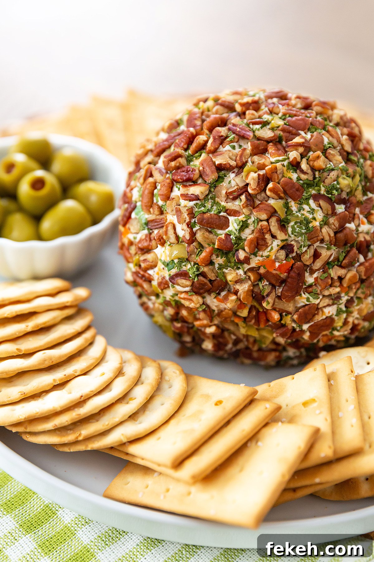 Savory Olive and Cheese Ball Recipe for Entertaining 2 Olive Cheese Ball