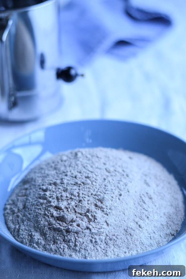 Decadent Chocolate Mint Cookie Recipes for Mint Lovers 5 Flour and a sifter in the background