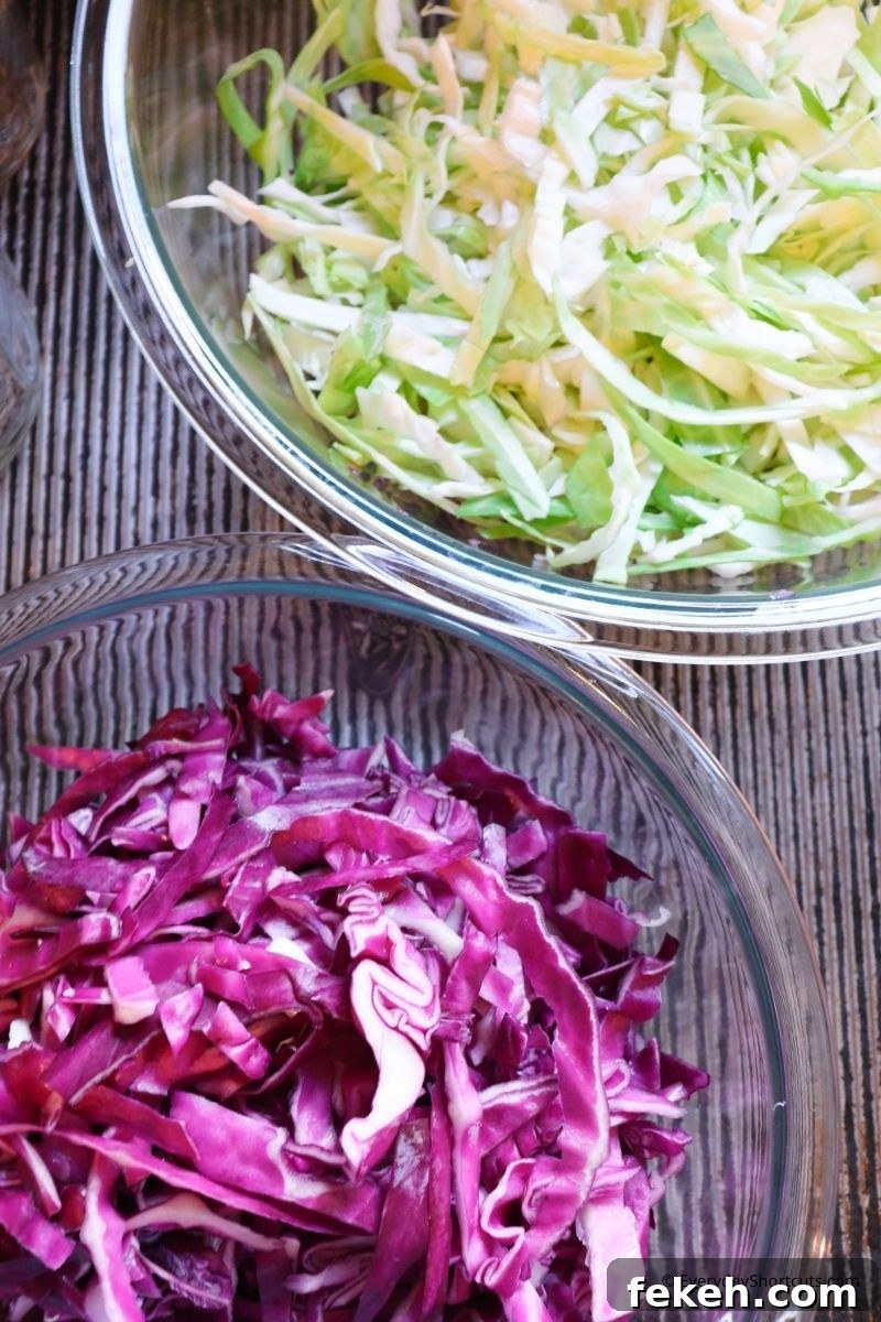 Red and Green Garlic Sauerkraut Recipe for Tangy Homemade Ferment 5 img 85386 4