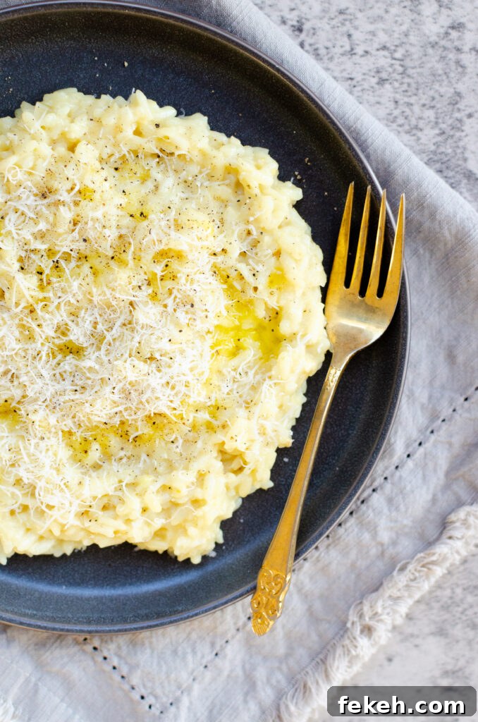 Creamy Instant Pot Mushroom Risotto in 30 Minutes 4 Arborio rice and wine