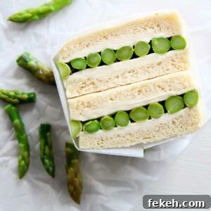 3-Ingredient Asparagus Finger Sandwiches Recipe 13 asparagus sandwich - all purpose veggies