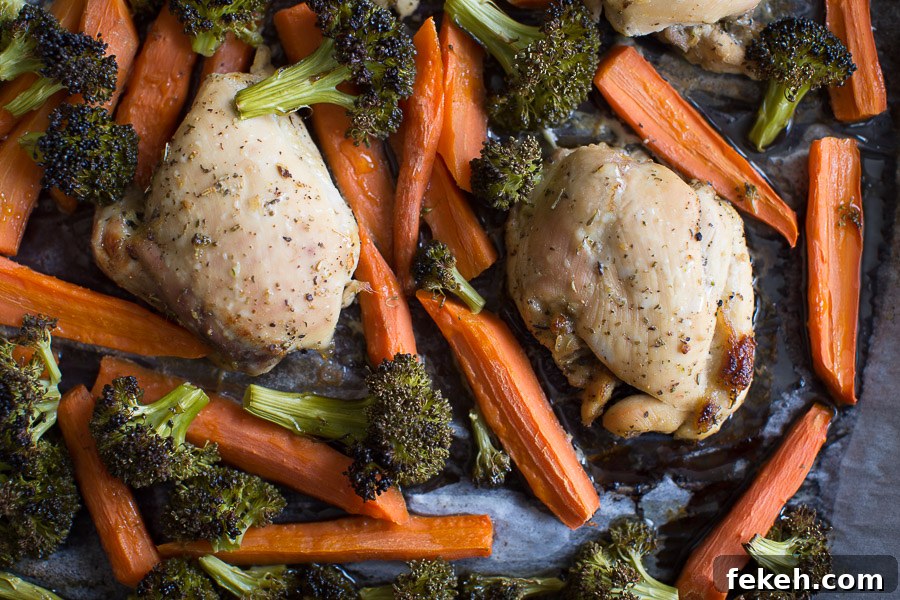 Crispy Oven-Baked Chicken Thighs with Garlic and Herbs 3 easy oven baked chicken thighs recipe