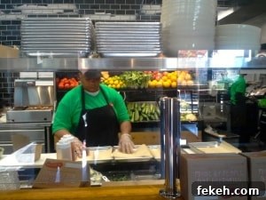 Thanksgiving Weekend Highlights: Memorable Moments and Photos 2 fresh ingredients behind counter