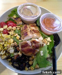 Thanksgiving Weekend Highlights: Memorable Moments and Photos 4 southwestern chicken salad