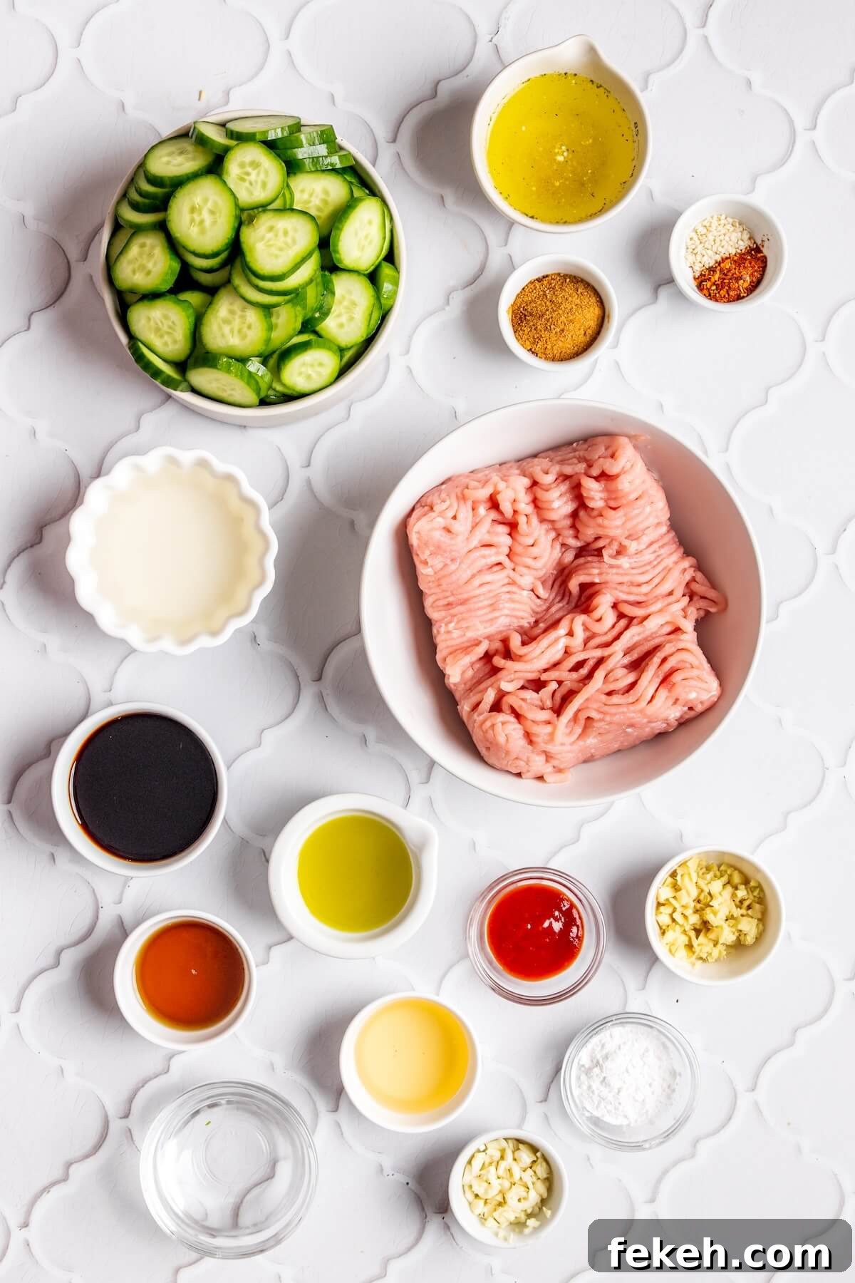 Ginger Honey Ground Chicken Rice Bowls with Asian Flavors 6 Ingredients for Ginger Honey Ground Chicken Bowls - Olivia Adriance