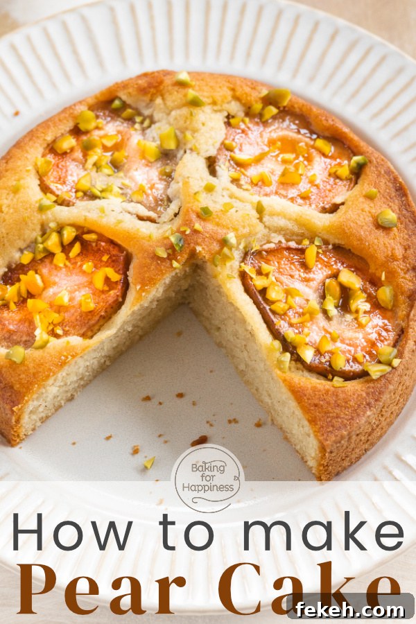 Quick Moist Pear Cake Recipe for Perfect Results 8 Great quick and super moist pear cake recipe. An absolute classic that will sweeten any gray autumn day - guaranteed!
