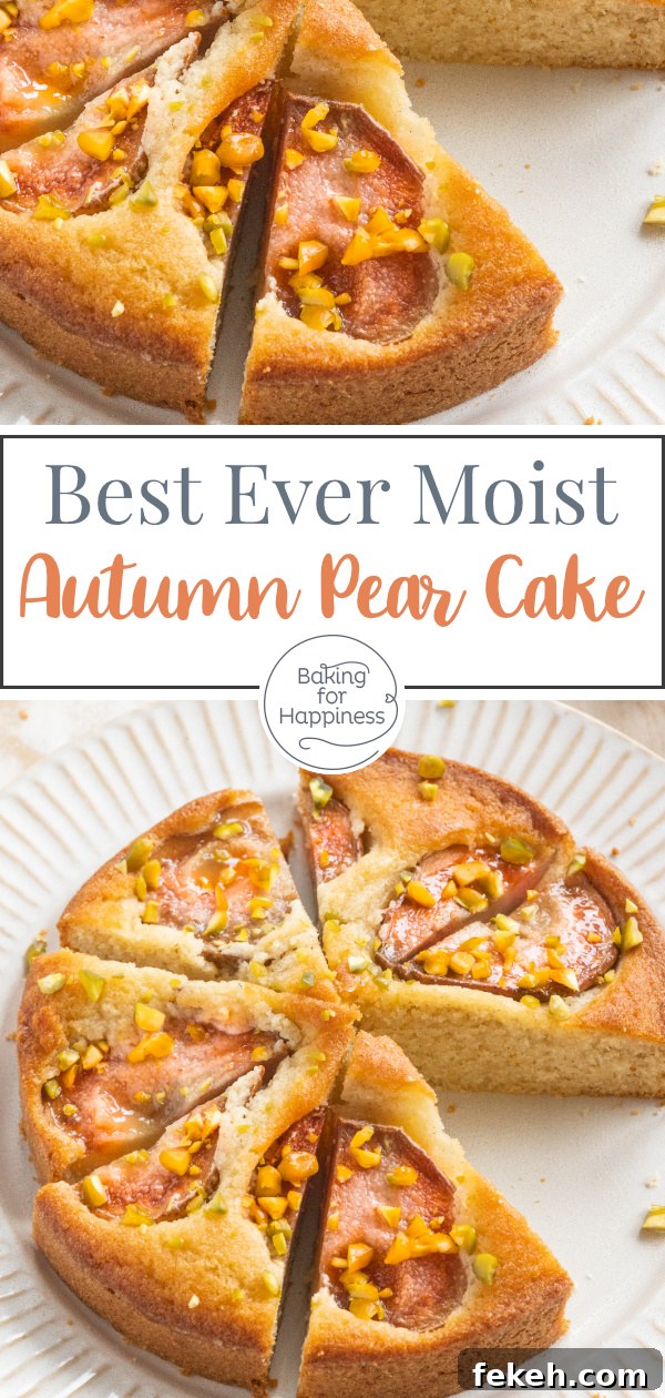Quick Moist Pear Cake Recipe for Perfect Results 9 Great quick and super moist pear cake recipe. An absolute classic that will sweeten any gray autumn day - guaranteed!