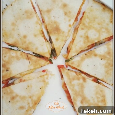 Pizza and Quesadilla just got together! These fun pizzas are gluten free and kid friendly, customize with your favorite toppings!