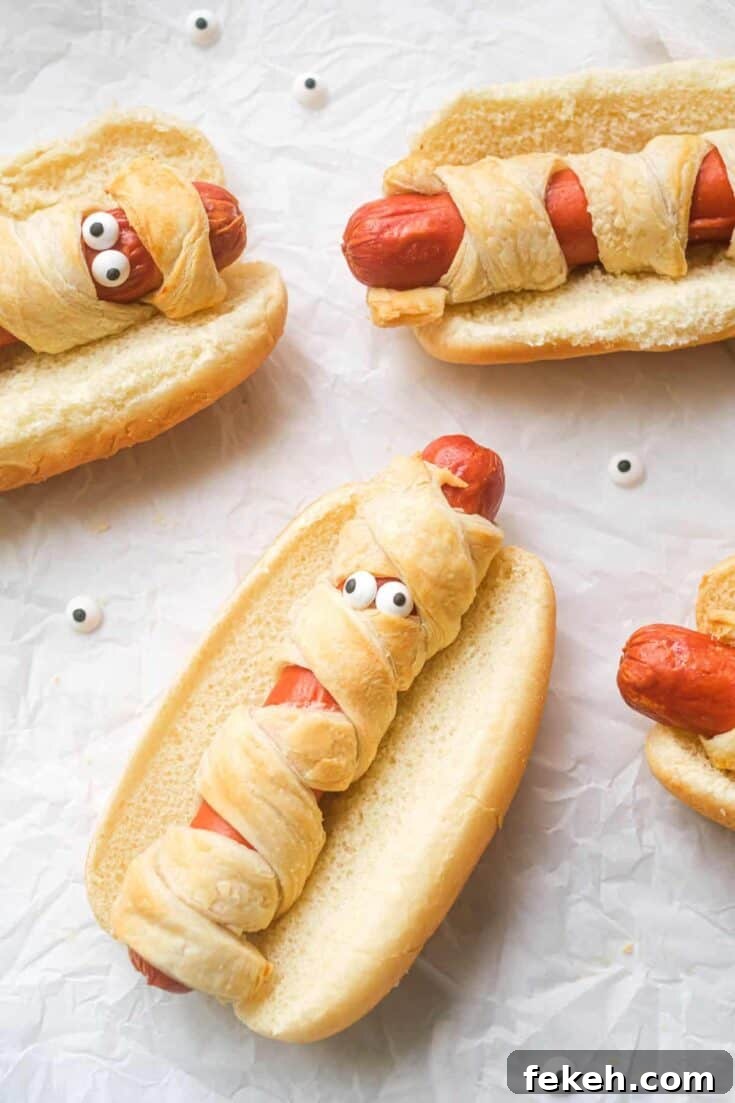 Image for Air Fryer Mummy Dogs