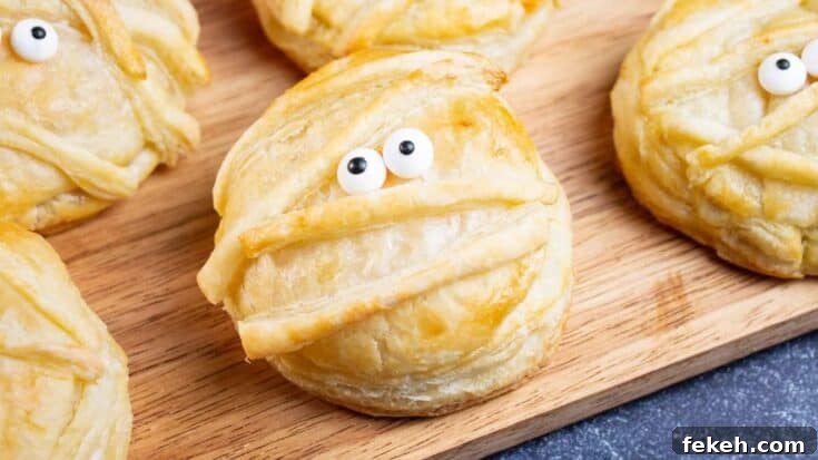 Image for Cheese & Pepperoni Mummies
