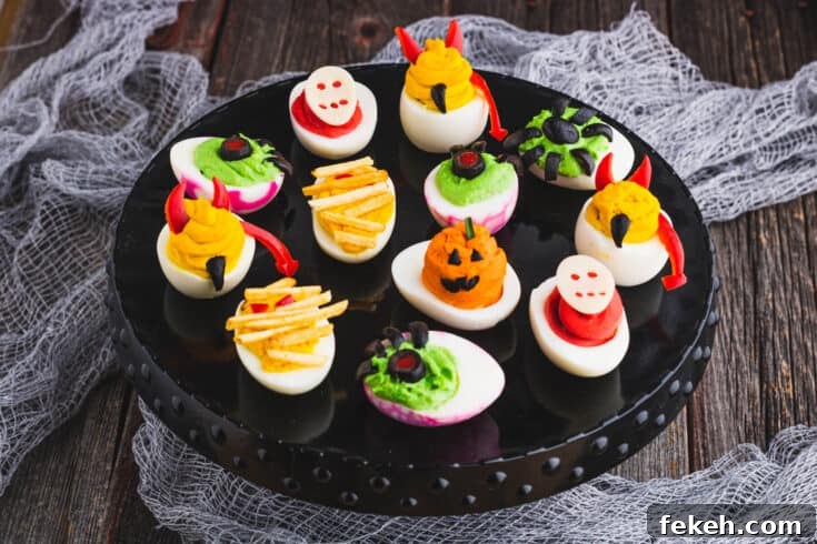 Image for Halloween Deviled Eggs