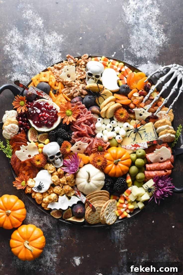 Image for Spooky Charcuterie Board