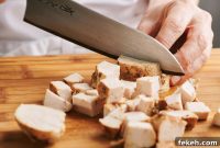 How to Cube Chicken Breast for Stir-Fries and Salads