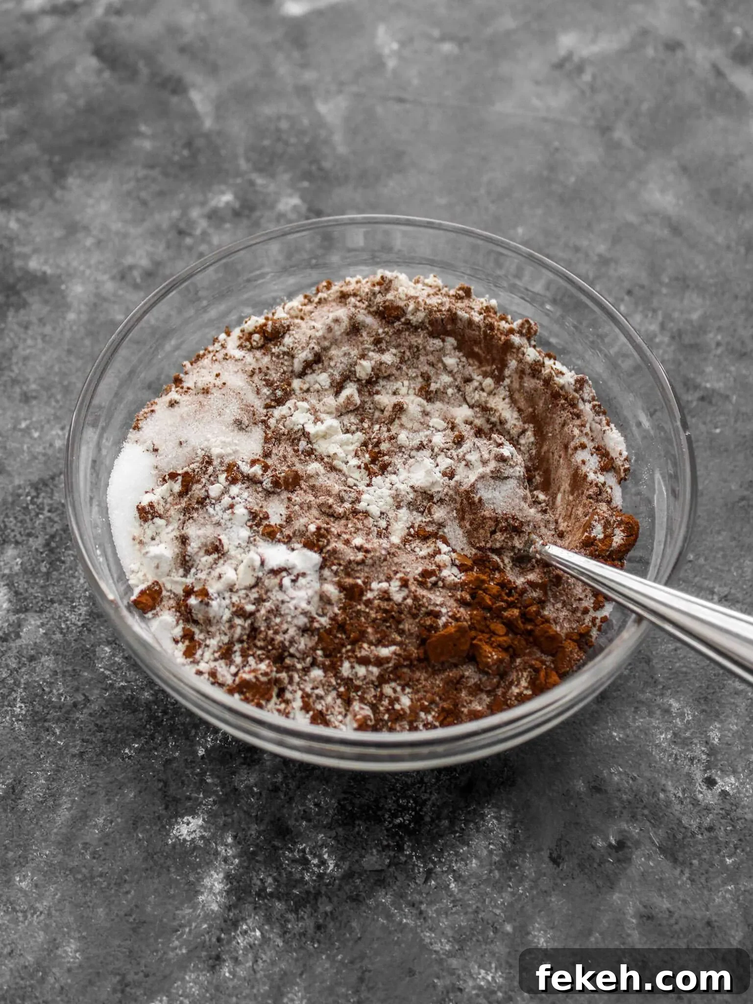 dry ingredients in bowl