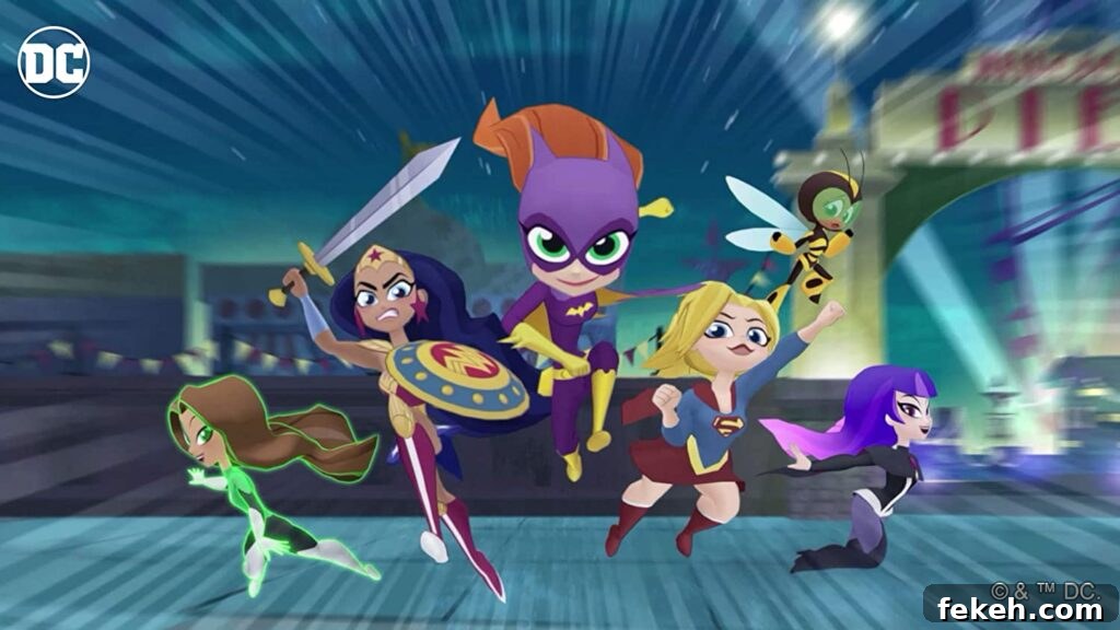 DC Super Hero Girls gameplay screenshot