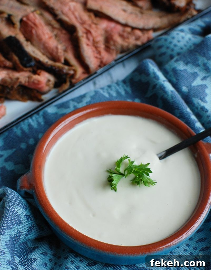 Tahini Sauce with beef