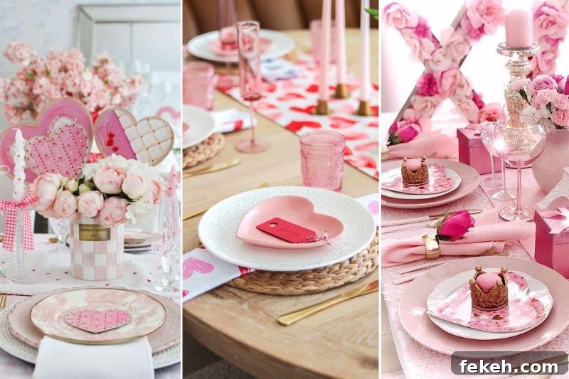 valentines day table setting ideas