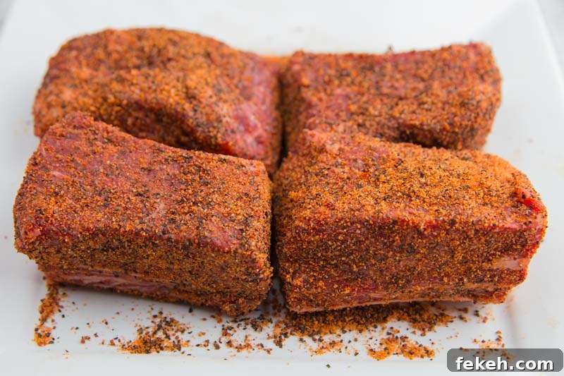 Braised Smoked Beef Short Ribs