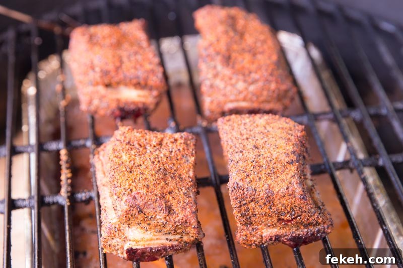 Braised Smoked Beef Short Ribs